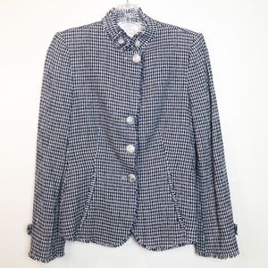 Armani Collezioni Plaid Blazer Jacket Size 4
